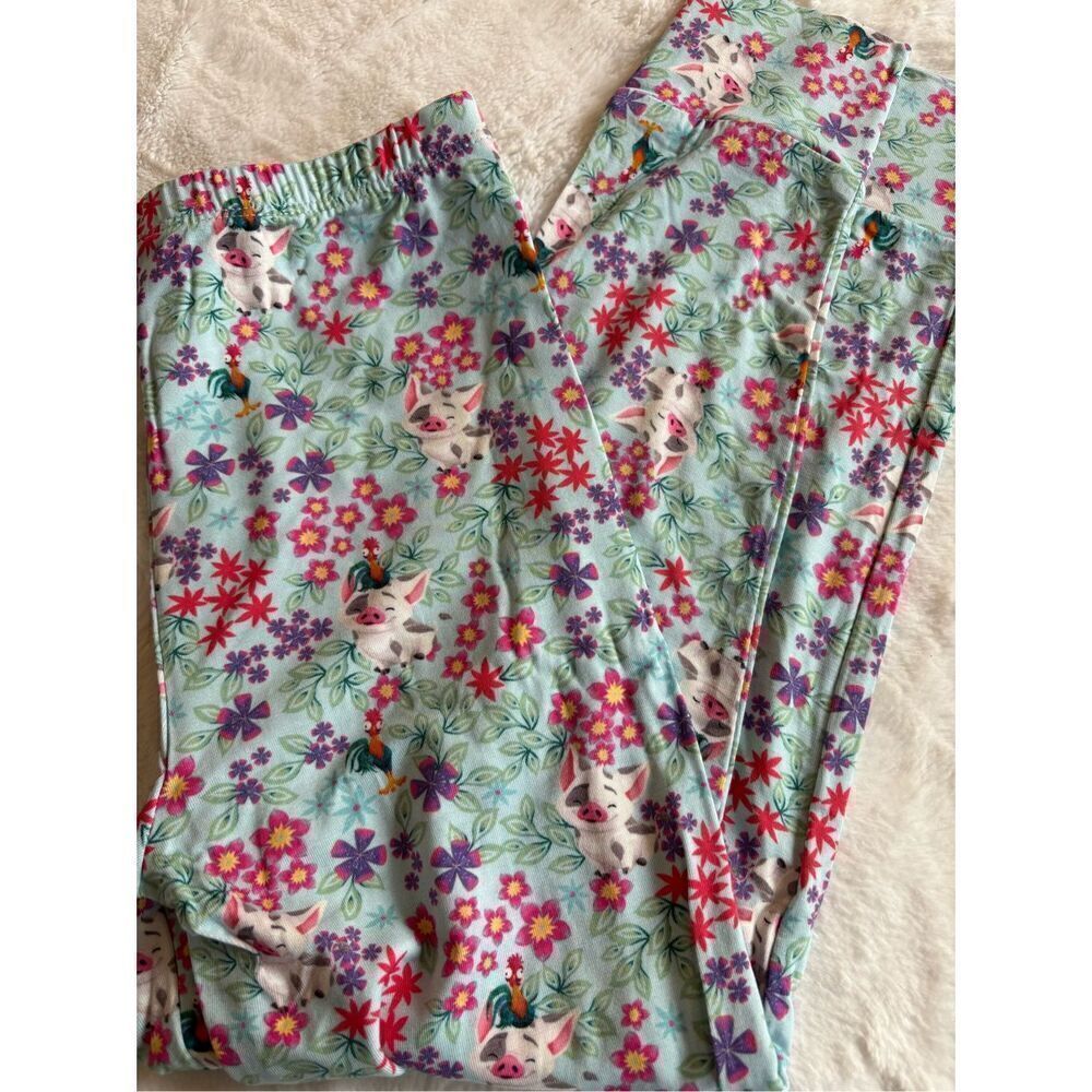NWT Posh Peanut Classic Pajama Set Moana Disney Pua 7/8